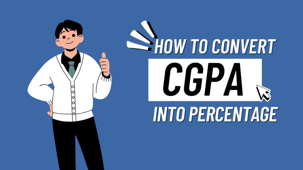 How to Convert CGPA INTO Percentage