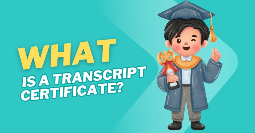 What is a Transcript Certificate